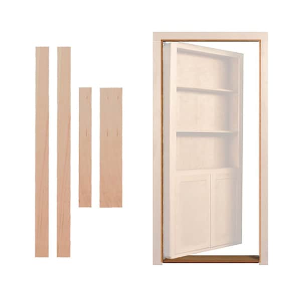 Maple Inswing Jamb Accessory For 32 In. Or 36 In. Bookcase Door